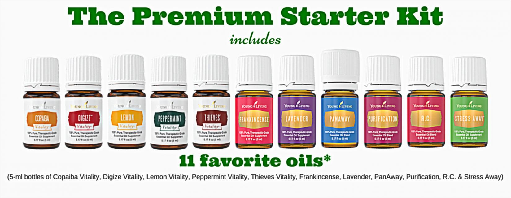 Starter kit oils